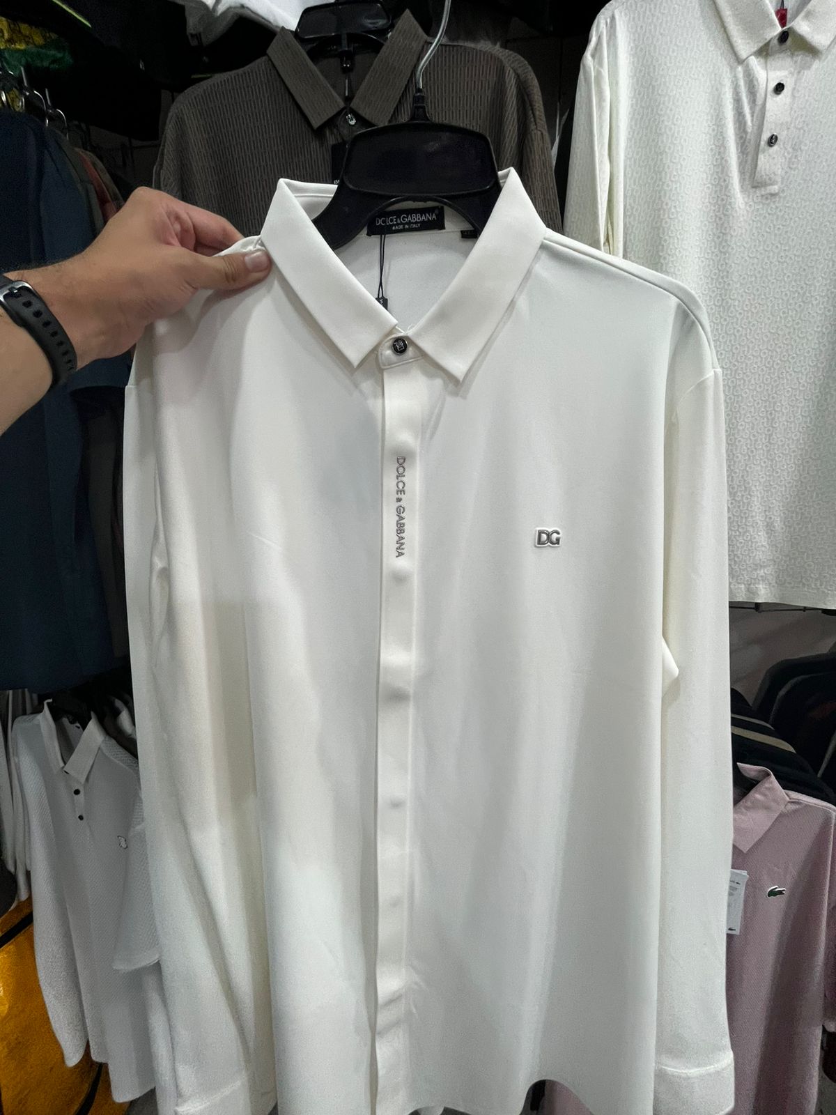 CAMISA MANGA LARGA DOLCE GABANNA