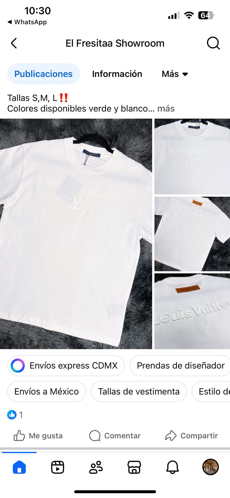Playera LV