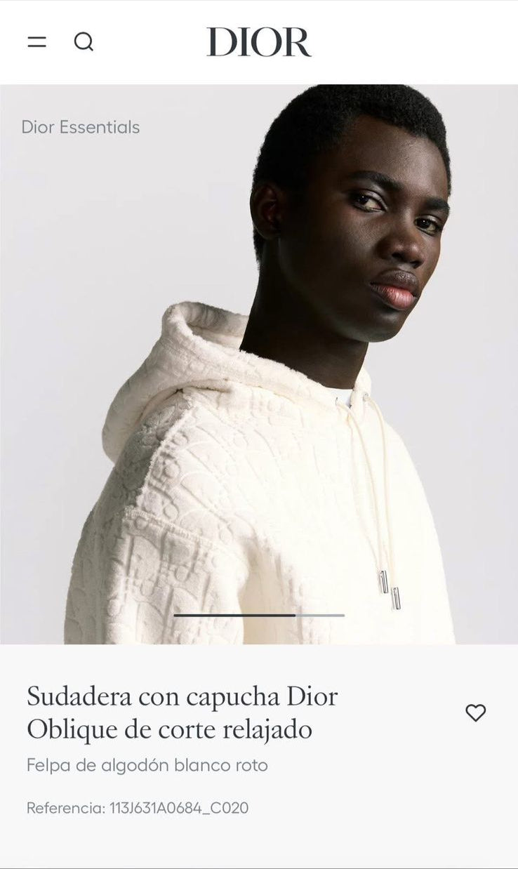 Sudadera DIOR